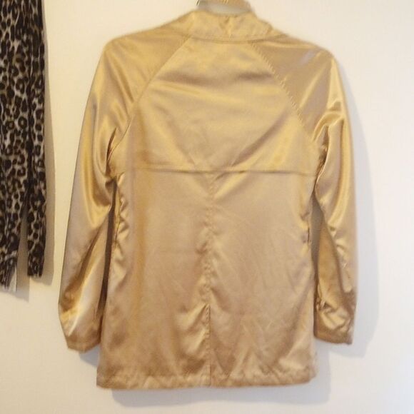Silky Gold Michael Kors Designer Jacket!* - Picture 5 of 5